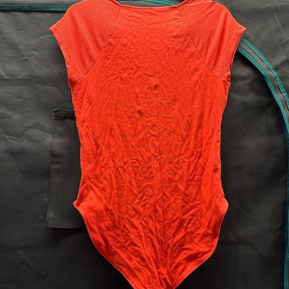 2 Old Navy Ribbed Bodysuits - Picture 7 of 8